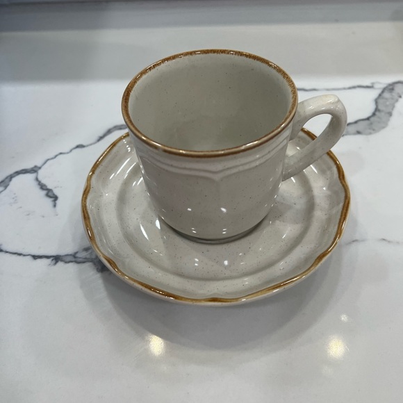 Eterna Other - International Stoneware Japan Cup & Saucer Set.  … Eterna. Stoneware Japan .